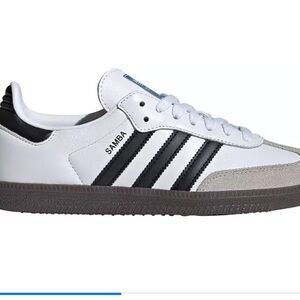 Mens adidas classic Samba Og White Black Sneakers